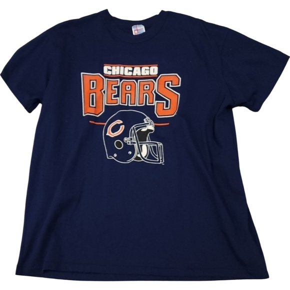 Vintage 80s Chicago Bears T Shirt Made In USA Graphic Tee XXXL Single Stitch - Picture 1 of 5